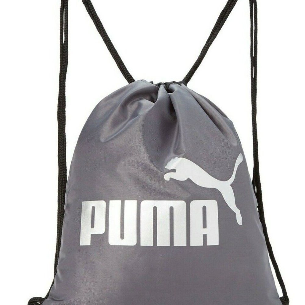 NWT PUMA AUTHENTIC MEN'S STREAMLINE CARRYSACK BACKPACK GRAY